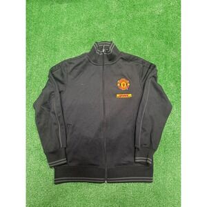 Youth‎ size XL/ men's S Nike Manchester United Full Zip Jacket Black Soccer
